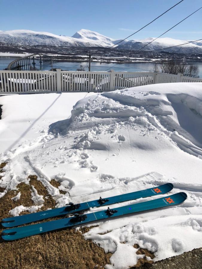 Moderne Og Trivelig Leilighet, Med Unik Utsikt Daire Tromsø Dış mekan fotoğraf